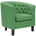 Modway Furniture 29.5 H x 28.5 W x 30.5 L in. Prospect Upholstered Armchair, Green EEI-2551-GRN